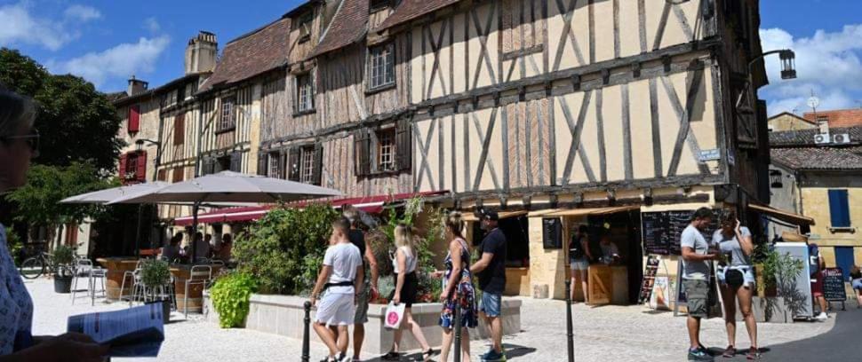 gîte en pierre le paradis sur notre propriété proche issigeac et de bergerac Saint-Aubin-de-Lanquais Extérieur photo